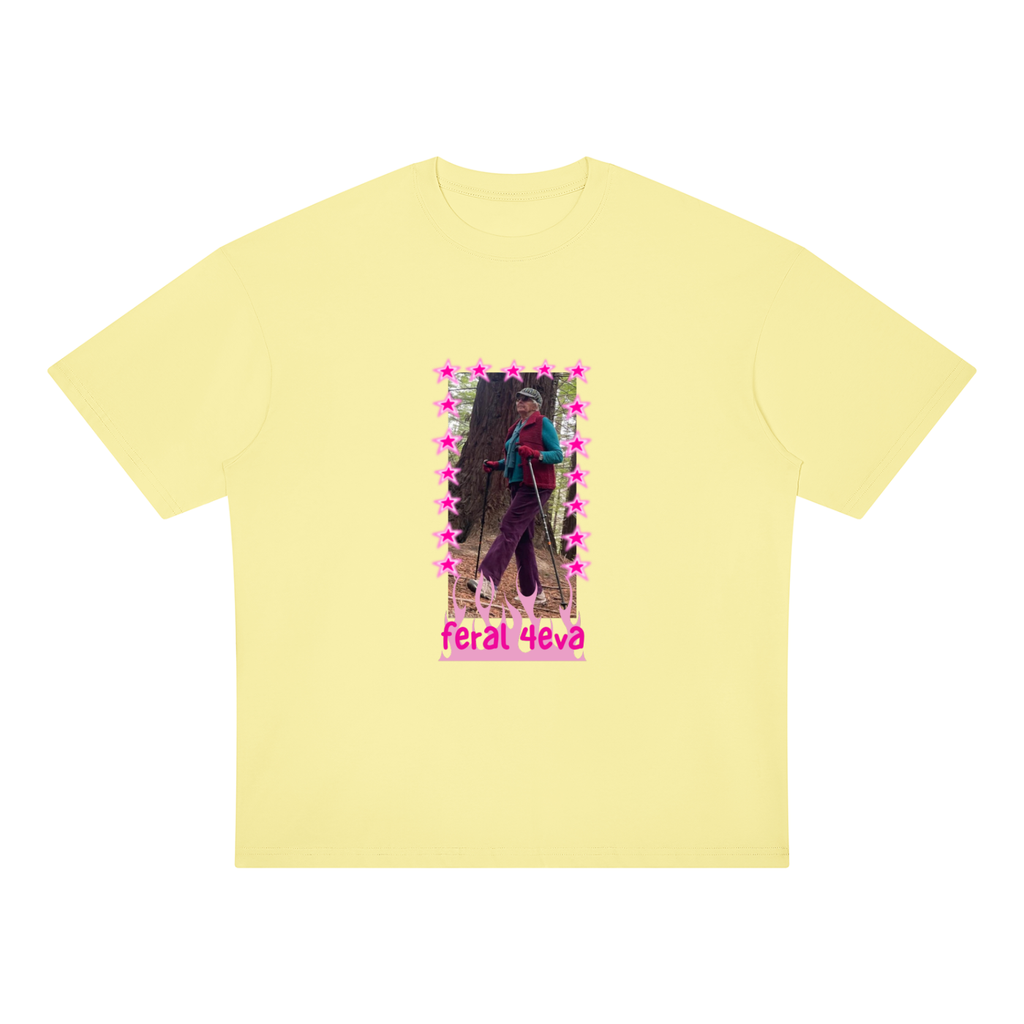 FERAL 4EVA TEE - FRED HOLLOWS FOR MY GRANNY